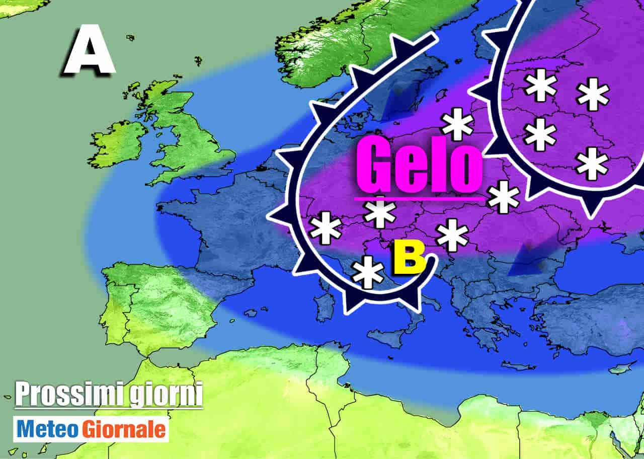Meteo con clamoroso ribaltone sull'ITALIA, irromperà il Freddo dalla Russia