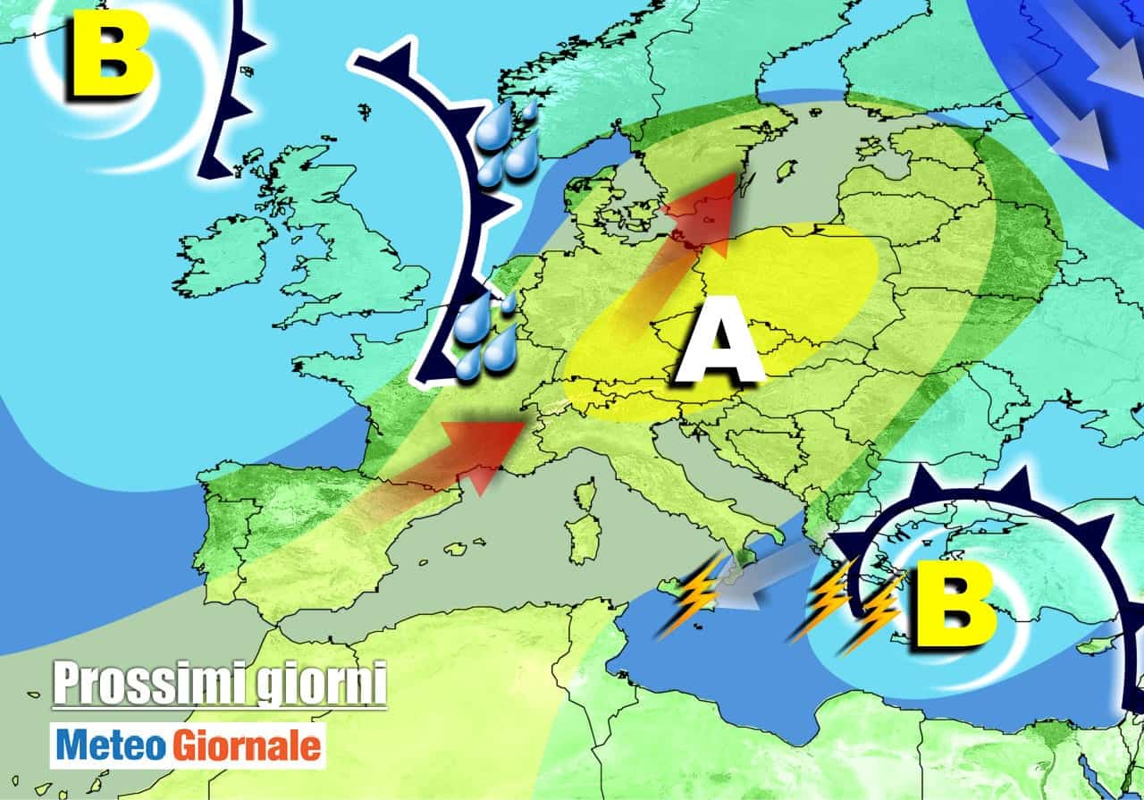 Meteo sino all’11 aprile: Super ANTICICLONE di Primavera inoltrata... ma