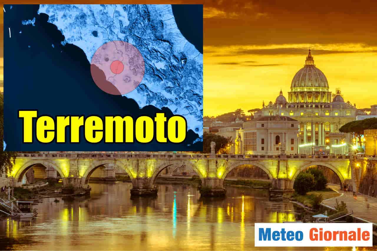 ROMA, tutti svegli per scossa di TERREMOTO