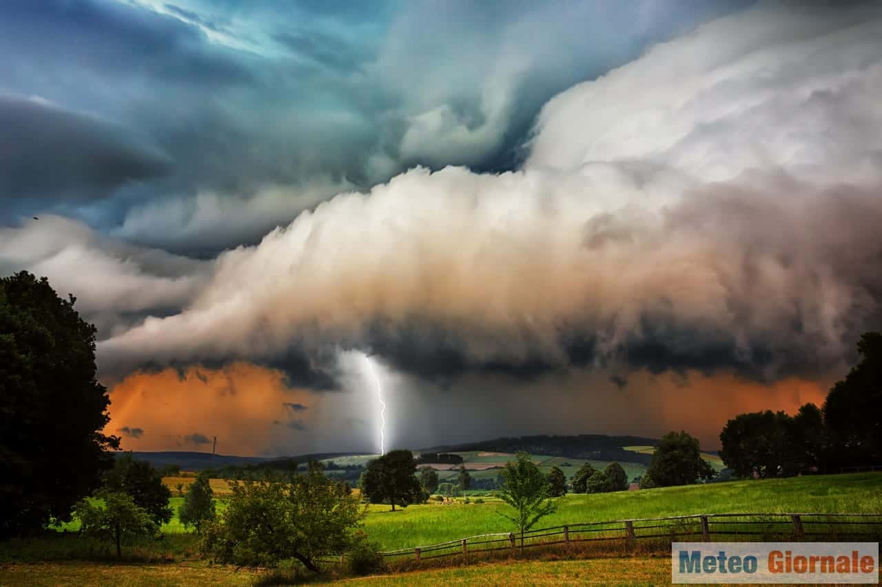 16 agosto 2020, emessa Allerta Meteo della Protezione Civile