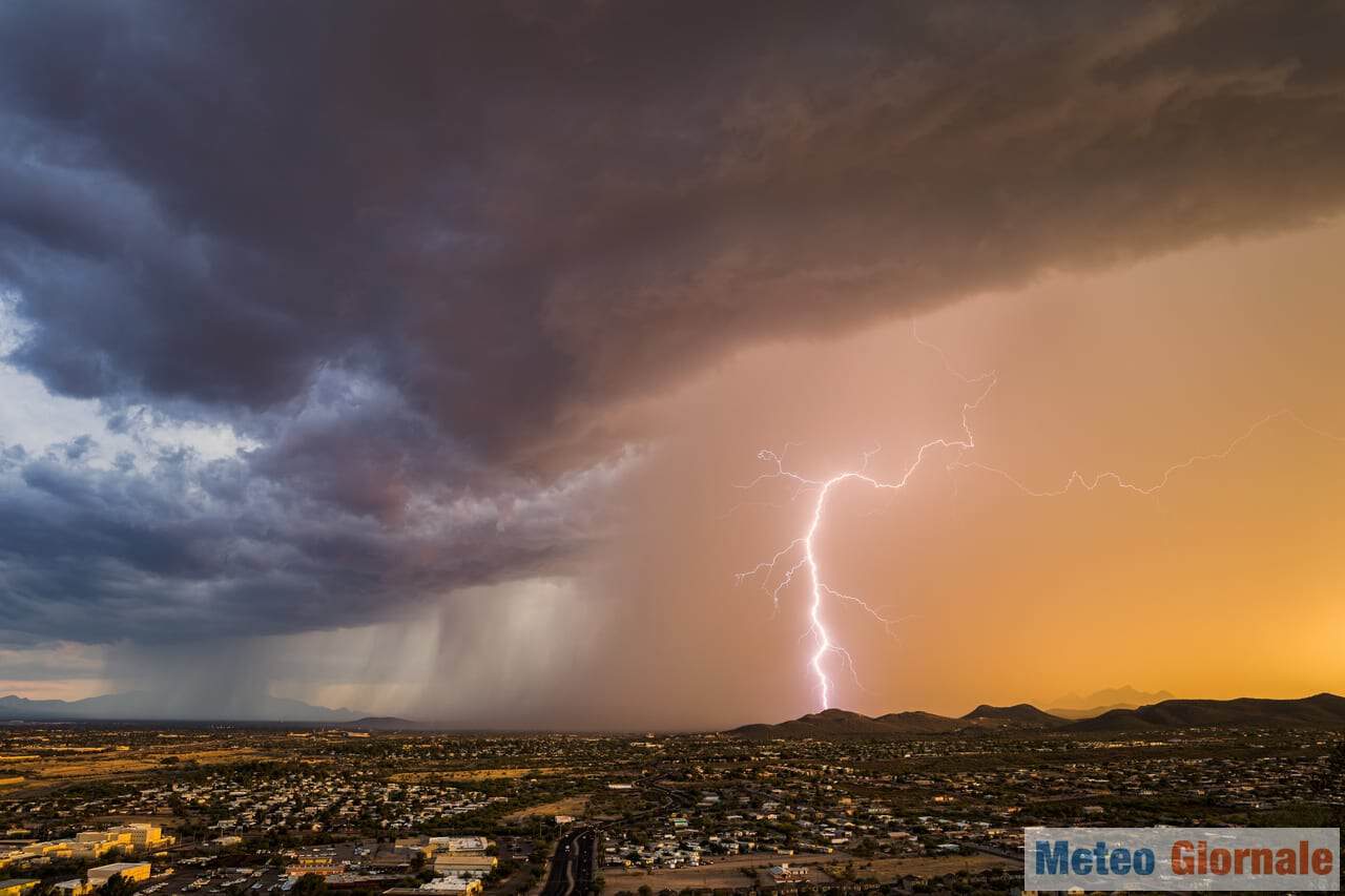 METEO venerdì, inizia a peggiorare. In arrivo primi TEMPORALI con GRANDINE