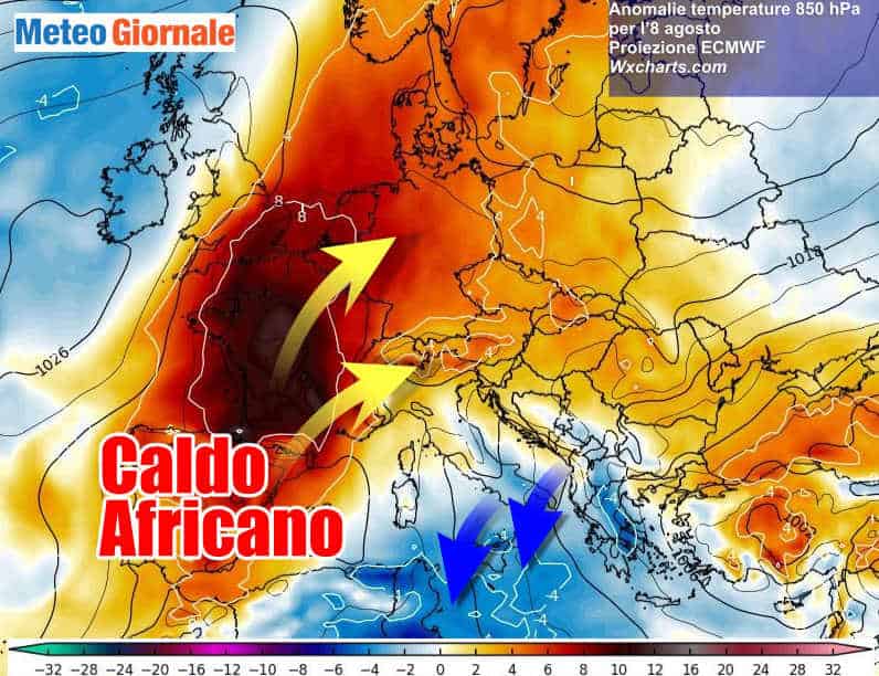 Meteo, verso ritorno anticiclone. Tornerà presto il CALDO, tutti i dettagli
