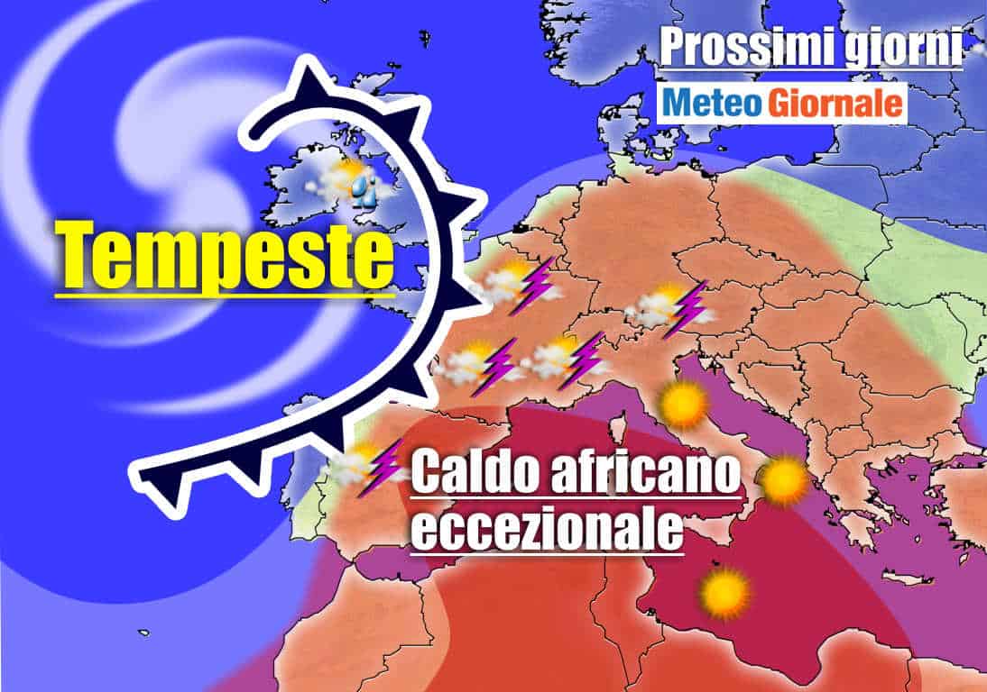 Meteo Italia, irrompe il CALDO più forte dell'Estate. Durata, temperature