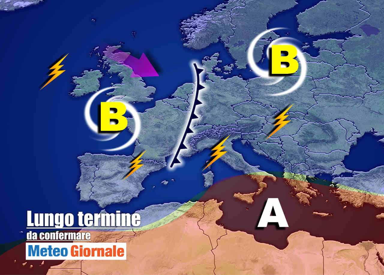 Meteo validità due settimane: CALDO, ma a fine Agosto l’Autunno settembrino