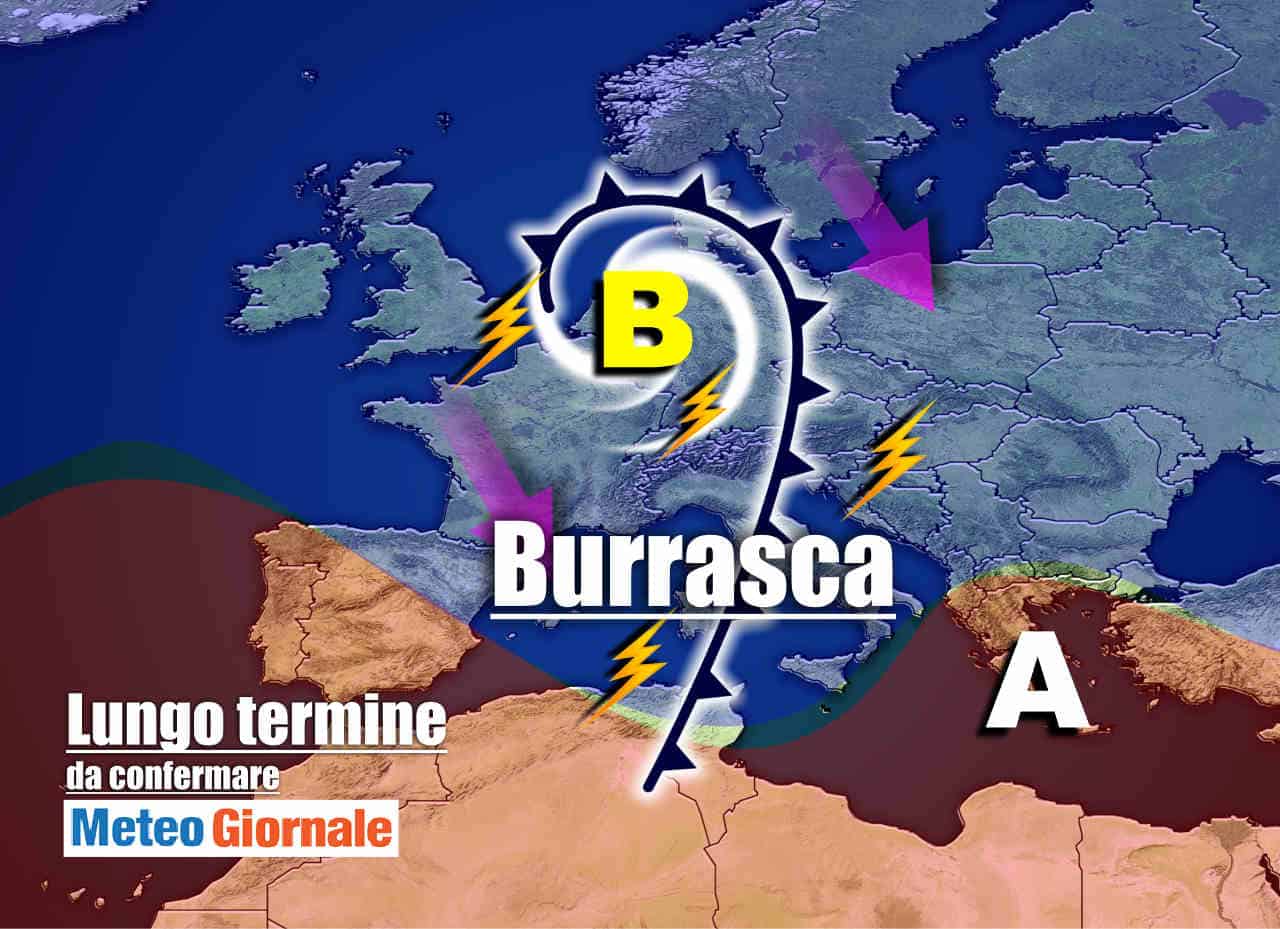 Meteo Italia entro 15 giorni: l'Estate saluta con TEMPESTA autunnale