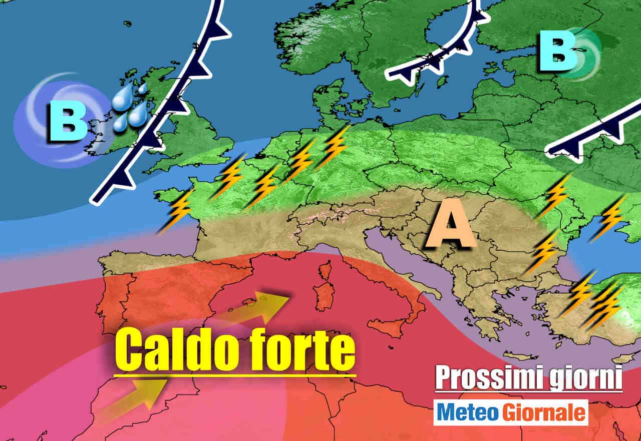 METEO Italia: ESTATE kappaò dal weekend, in arrivo VIOLENTI TEMPORALI