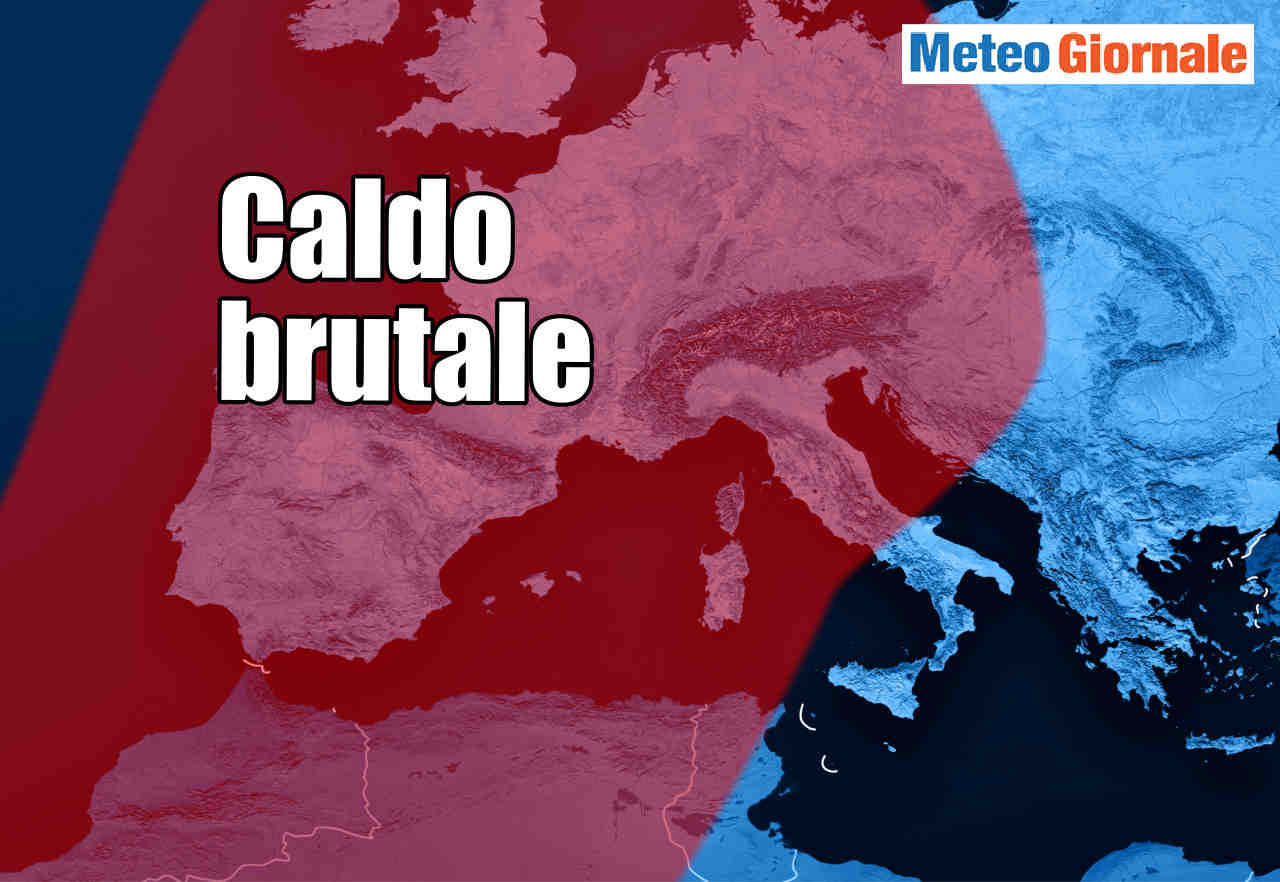 METEO: caldo brutale verso Europa. Francia già sin 40 gradi