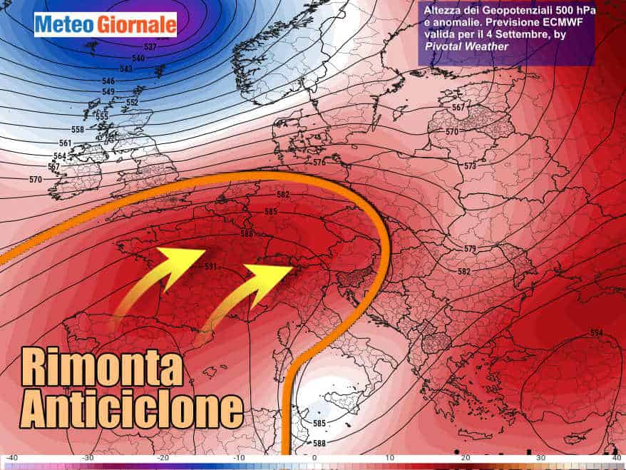 BURRASCA di fine Estate, ma CAMBIA tutto dal fine settimana: il CALDO ritorna
