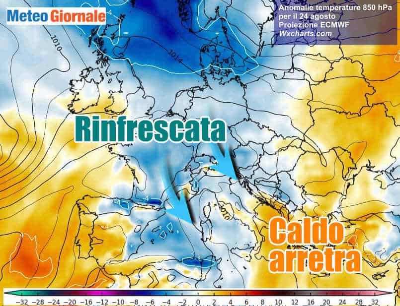 Crollo temperature: STOP Estate? NO. Ecco nuova ondata di caldo