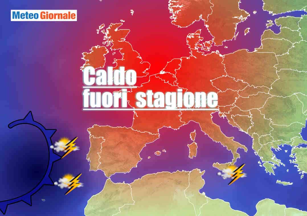 Anticiclone pessimo. Si apre una breccia per forti temporali mediterranei