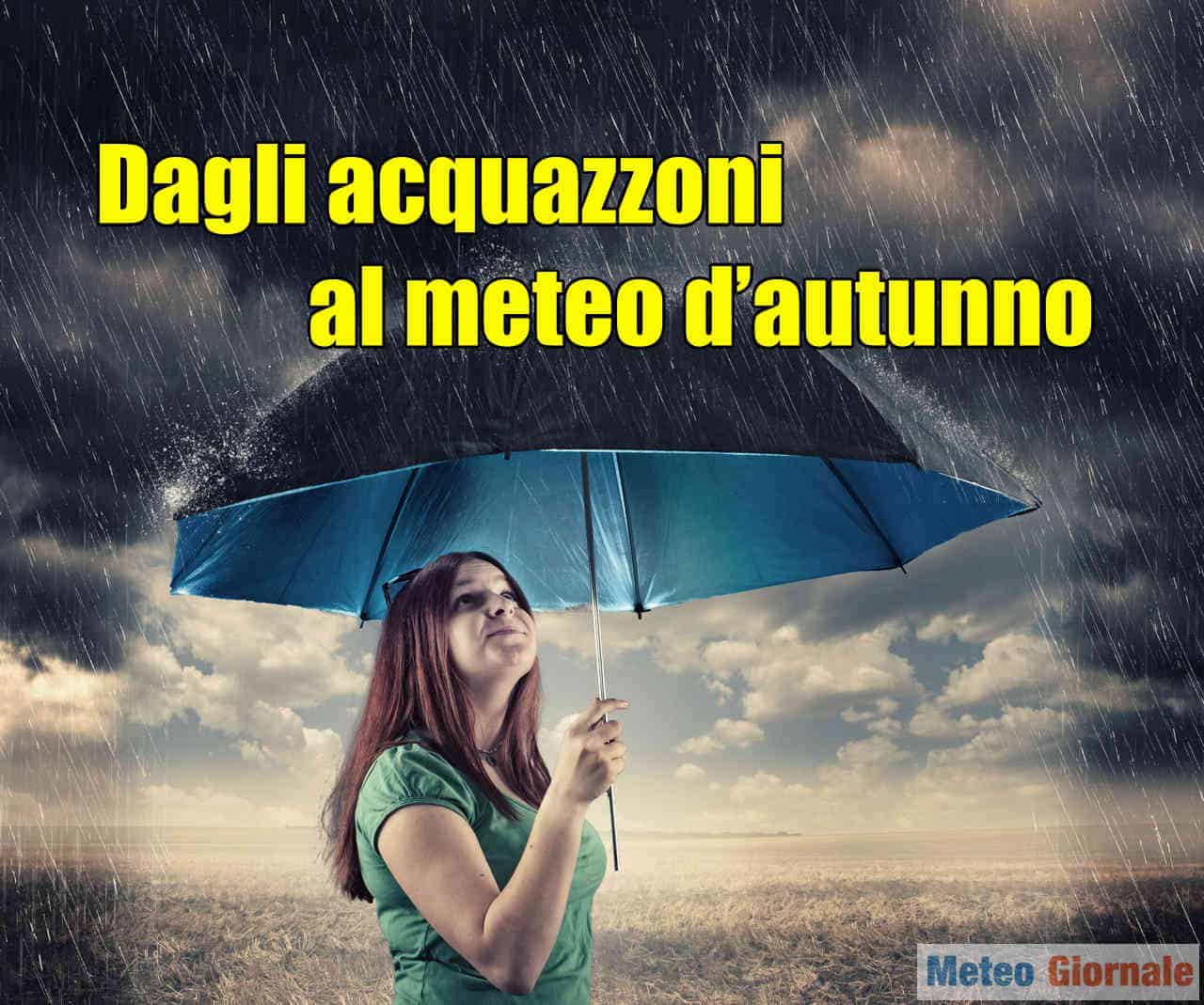 Italia bersaglio di TEMPORALI, in attesa della TEMPESTA EQUINOZIALE