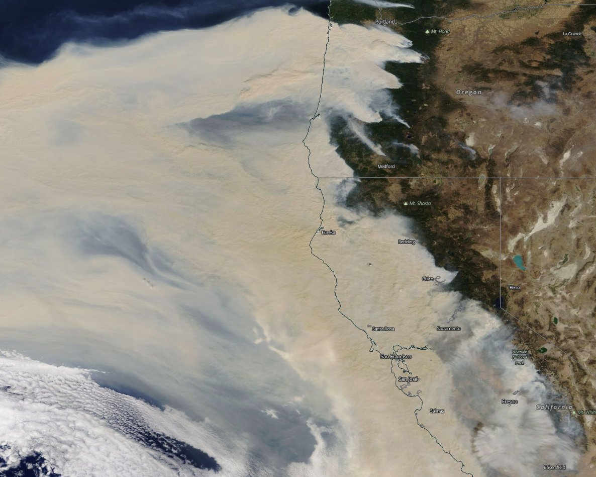 INCENDI devastanti in California: quali conseguenze per il clima globale?