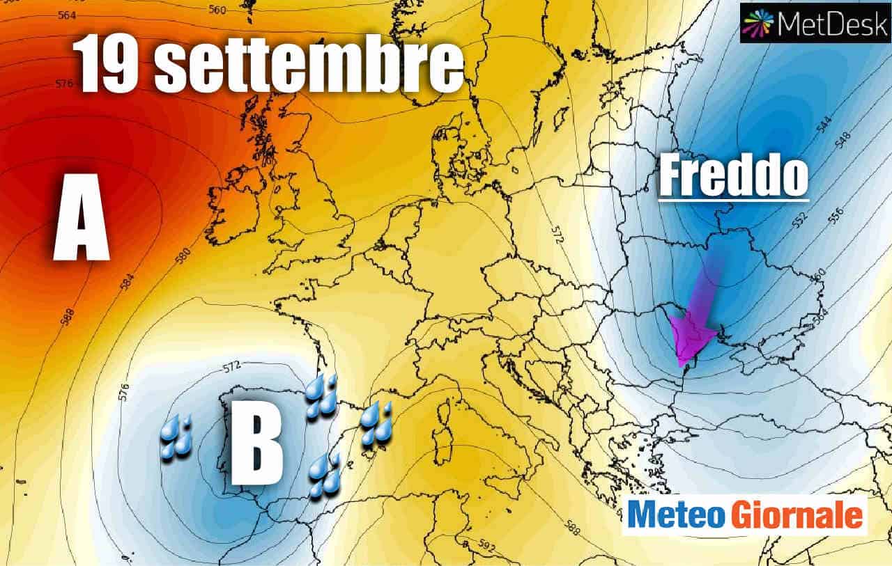 C'è sentore di stravolgimenti meteo: anomalo Anticiclone, poi sferzata di Freddo in Russia