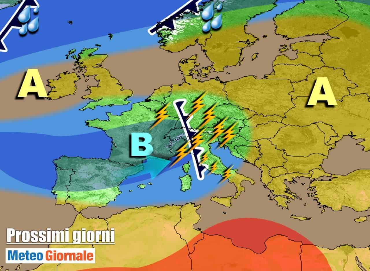 METEO 7 Giorni. Instabilità crescente, a seguire forte MALTEMPO AUTUNNALE