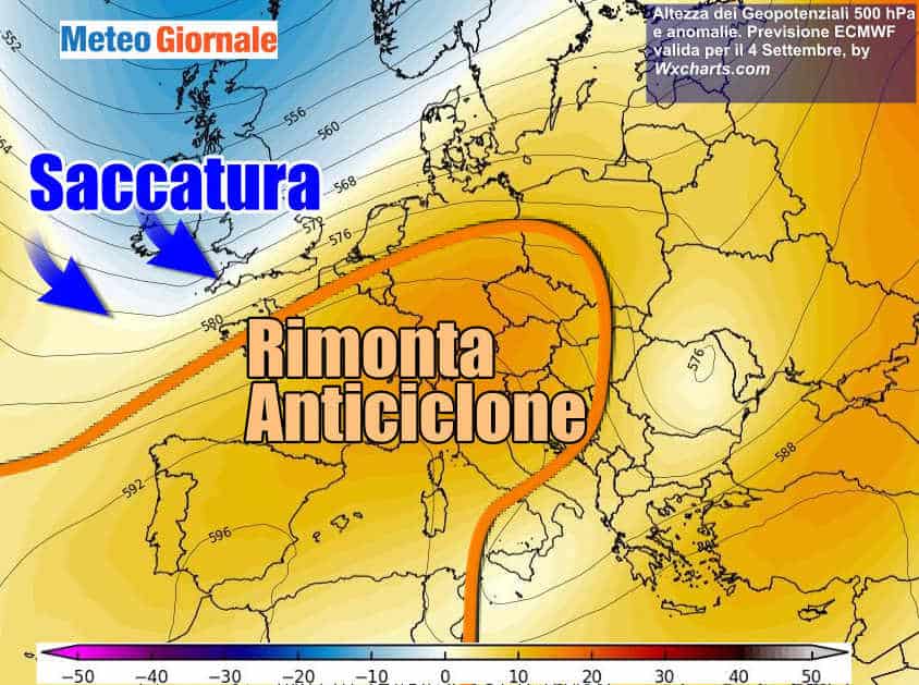 METEO, l’anticiclone ci riprova. Ma nuovi attacchi in vista, vediamo quando