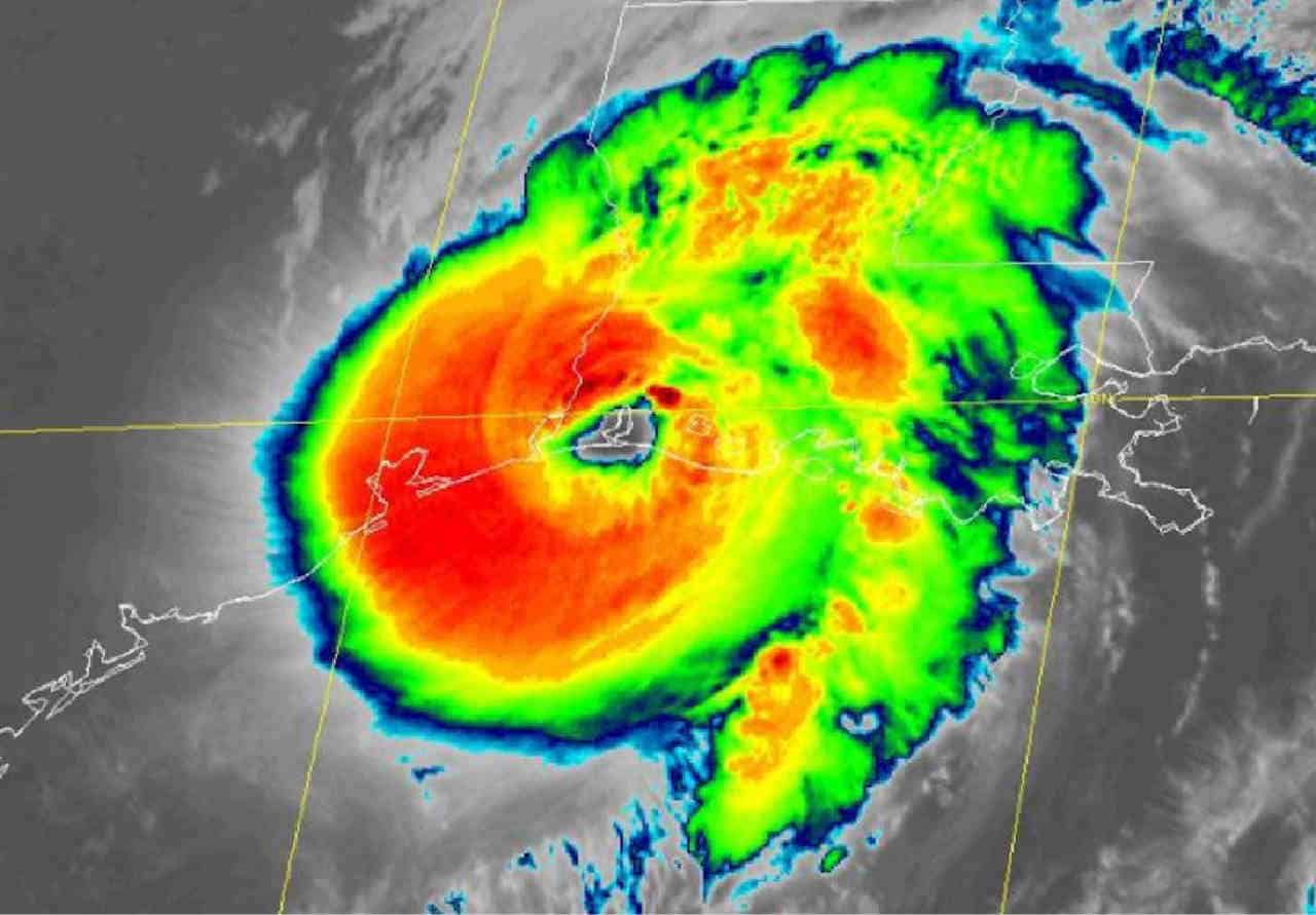 Laura, ecco uno storico uragano nello Stato della Louisiana