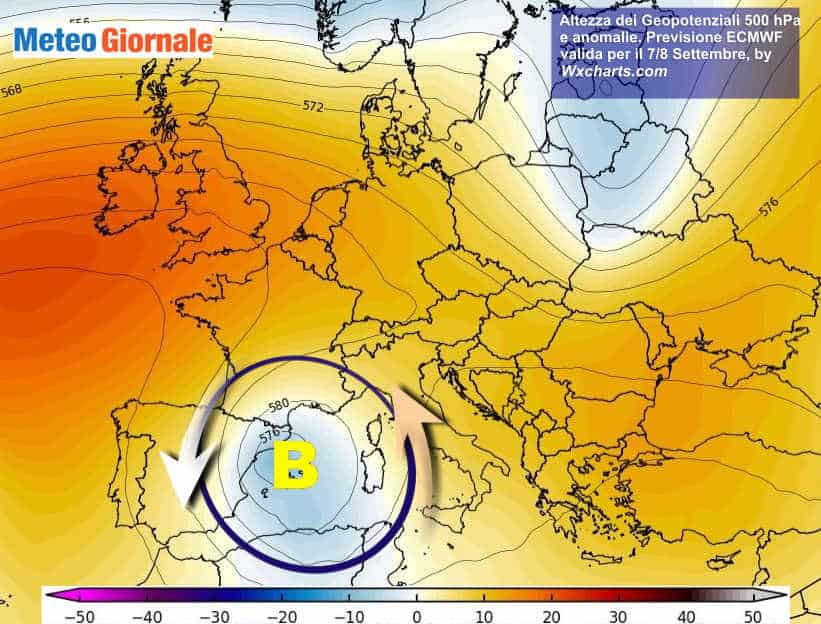 Attenzione, in arrivo CICLONE MEDITERRANEO. Le conseguenze sull’Italia