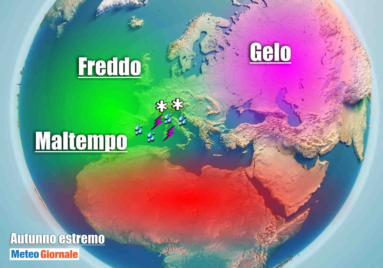 Troppi sbalzi termici, meteo pazzo. Il primo vero FREDDO giungerà presto