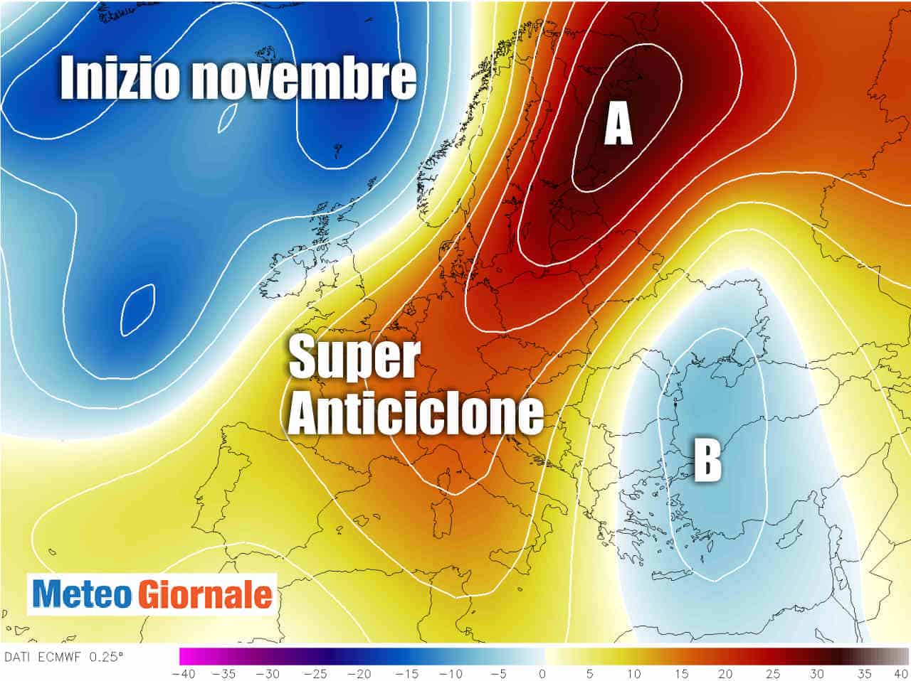Meteo Novembre, l'incubo Anticiclone torna prepotente
