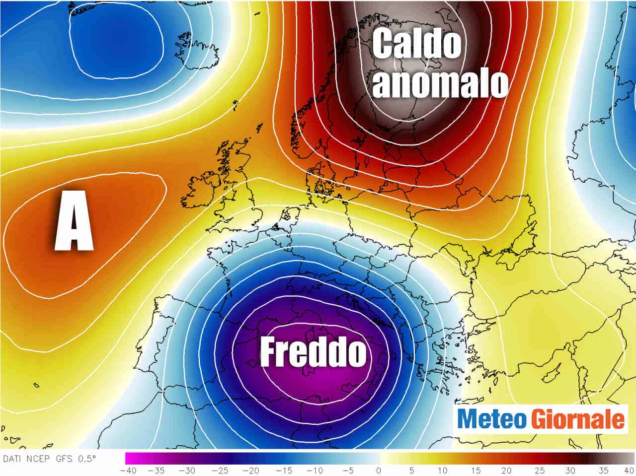 Novembre, partenza col FREDDO invernale ed il severo MALTEMPO