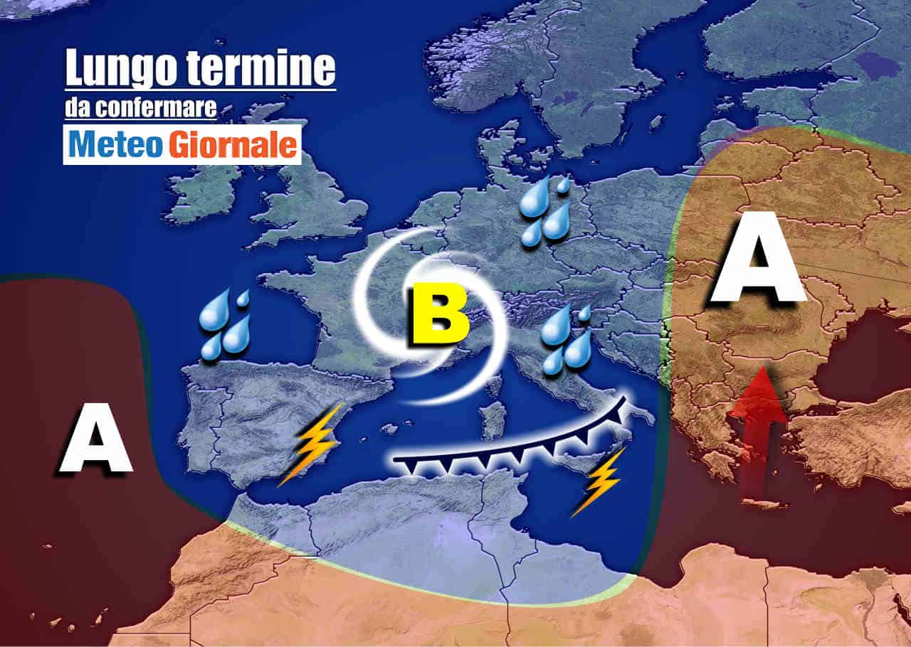 Meteo Italia nel lungo termine: FREDDO e MALTEMPO. Autunno stravolto