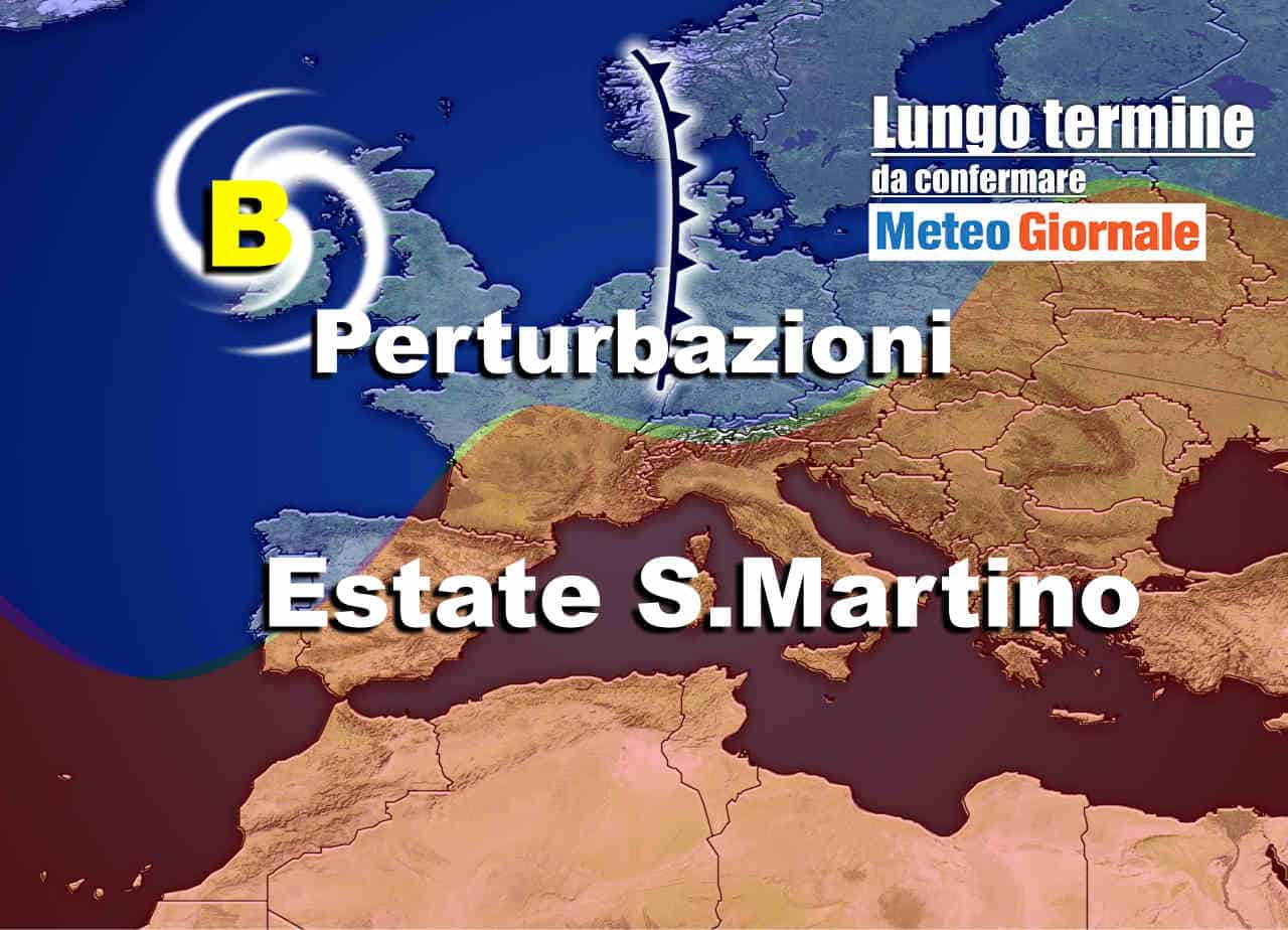 Meteo Italia nel lungo termine: in arrivo l'Estate di San Martino