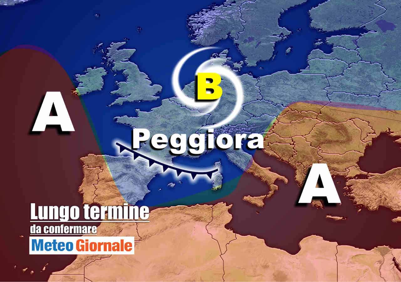 Meteo Italia nel lungo termine: dall’Anticiclone al ciclone di novembre