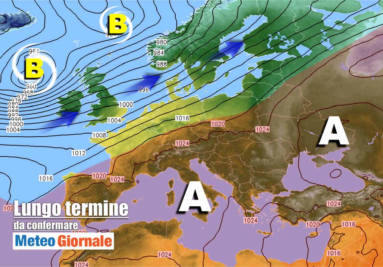Meteo Italia sul lungo termine: dal clima mite all'ondata di FREDDO
