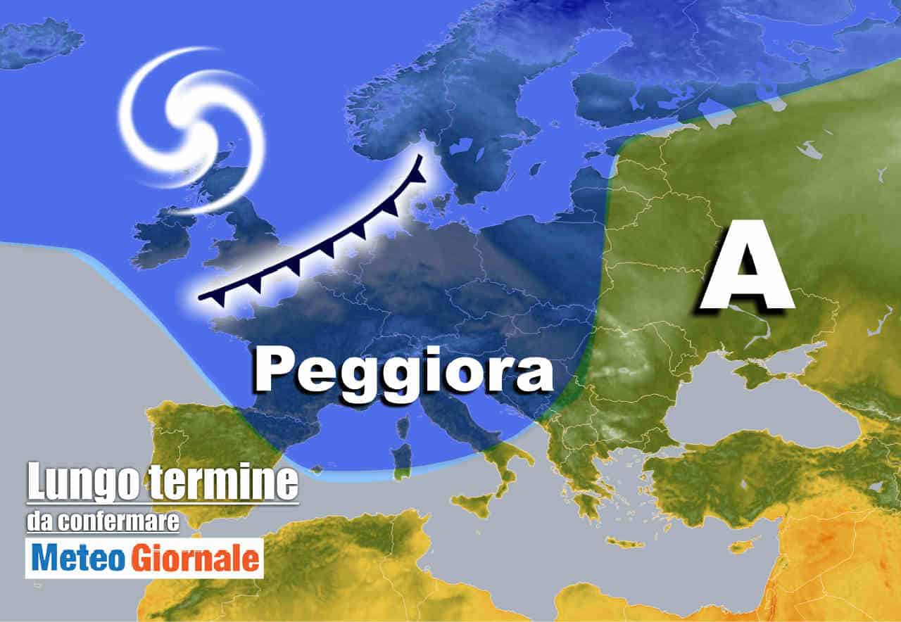 Meteo Italia lungo termine: Anticiclone STOP, ecco quando