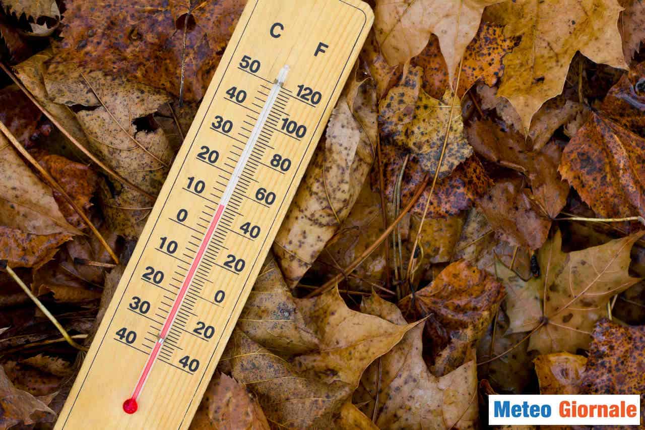 METEO: stop caldo africano, previsto crollo delle temperature