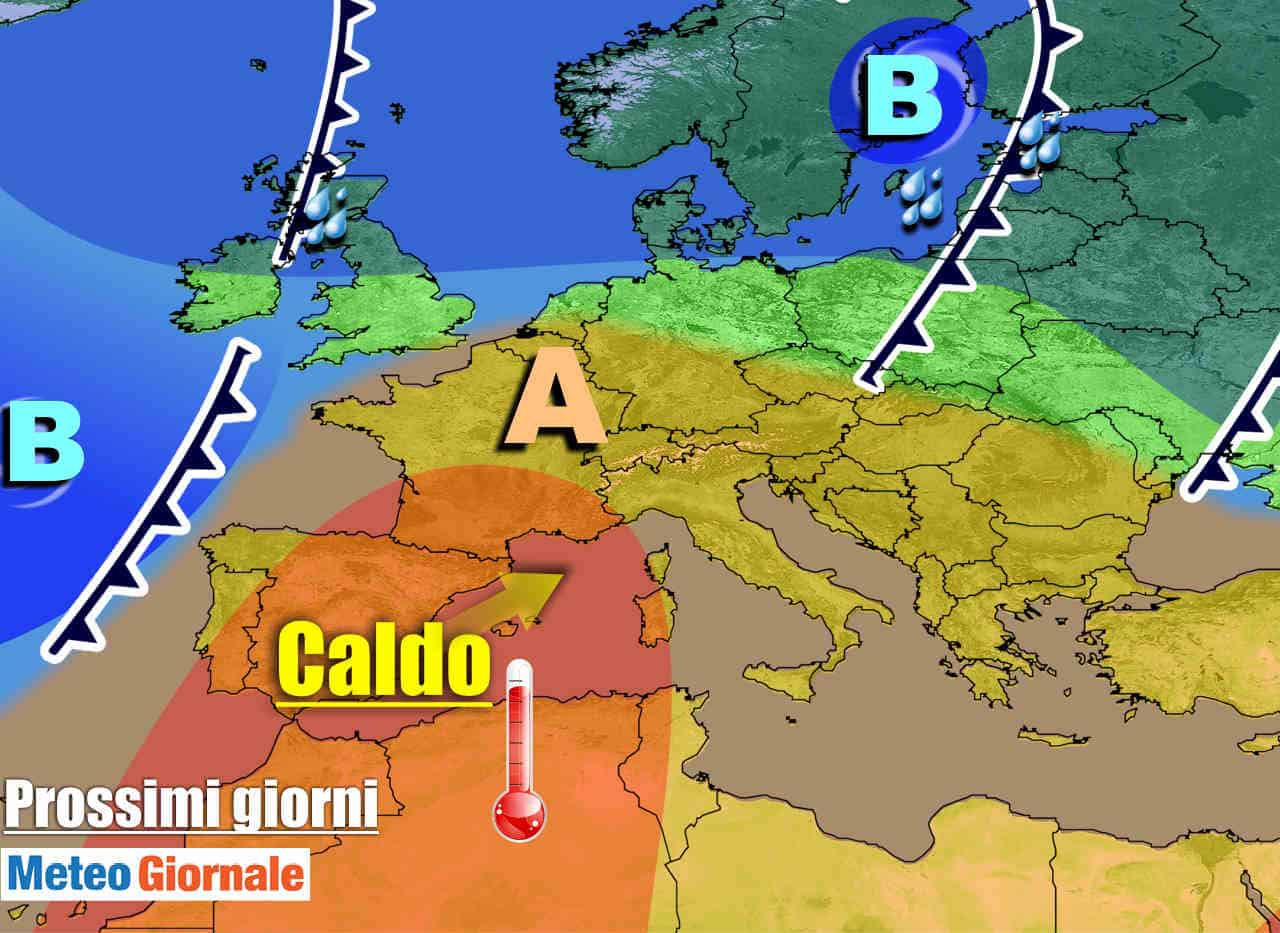 METEO validità 7 giorni. Arriva l’anticiclone, OTTOBRATA al Centro-Sud