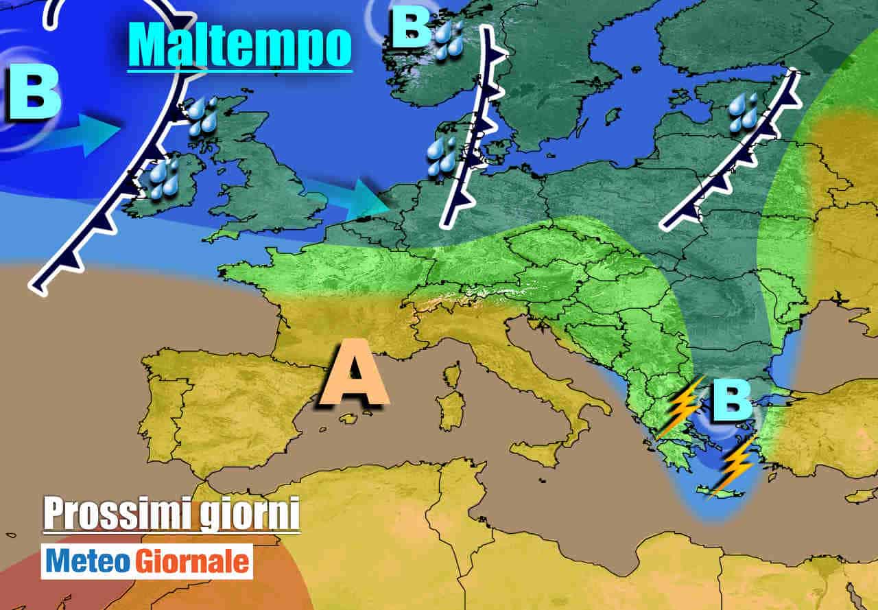 METEO fino a inizio novembre. Torna l’ANTICICLONE AFRICANO sull’Italia