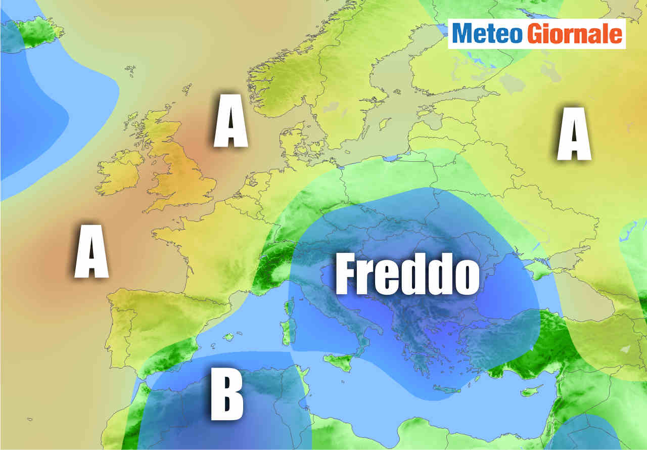 Speranze di FREDDO prima del "tunnel" polare
