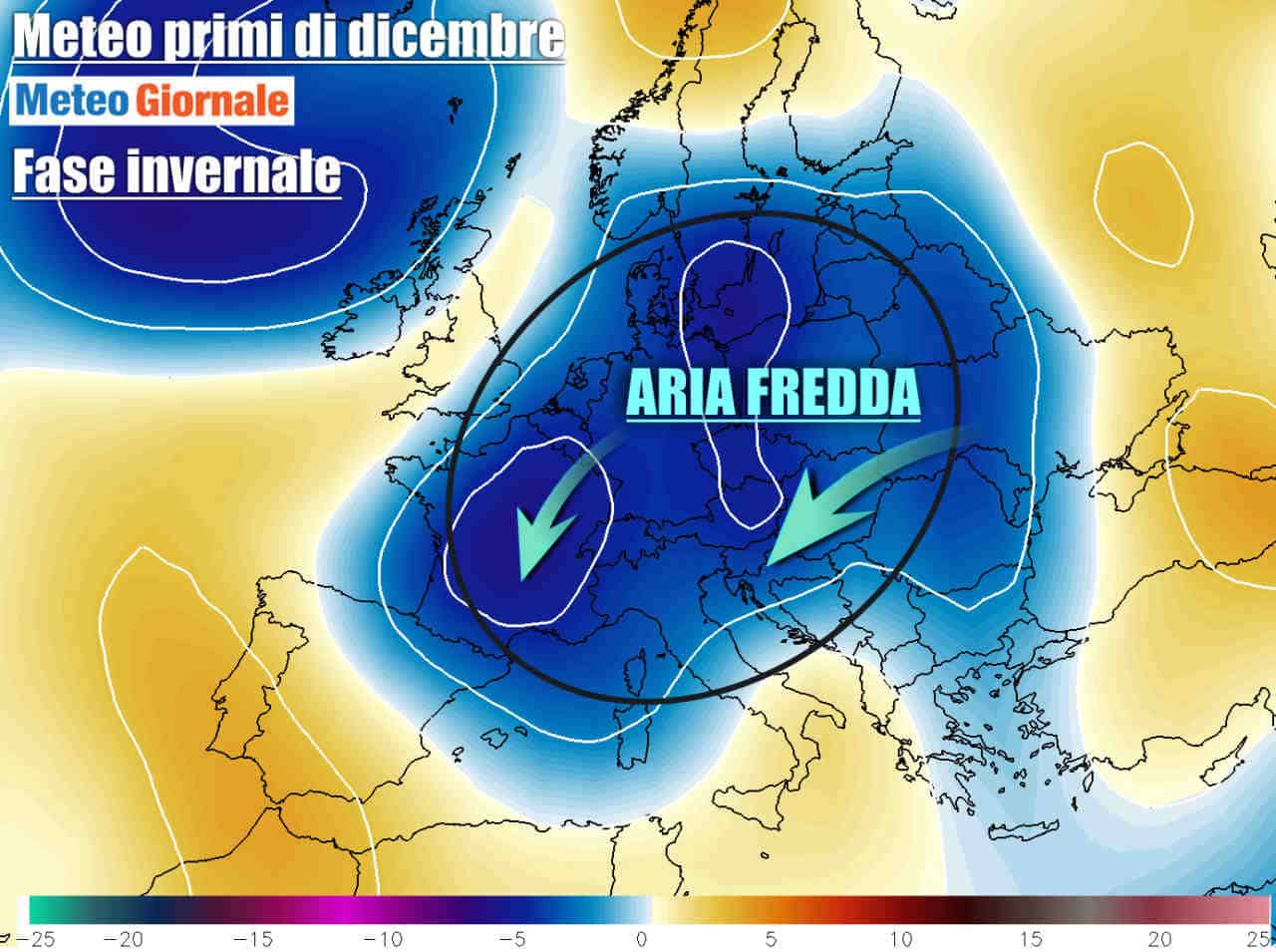 INVERNO innescato: FREDDO RUSSO in arrivo su Europa e Italia