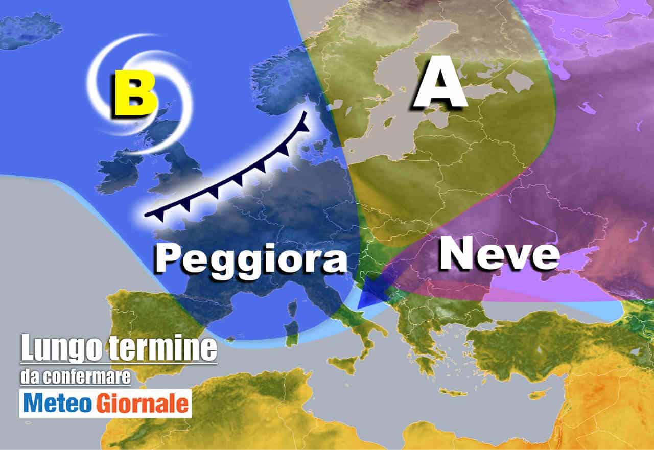 Meteo Lungo Termine: prime irruzioni fredde d’INVERNO