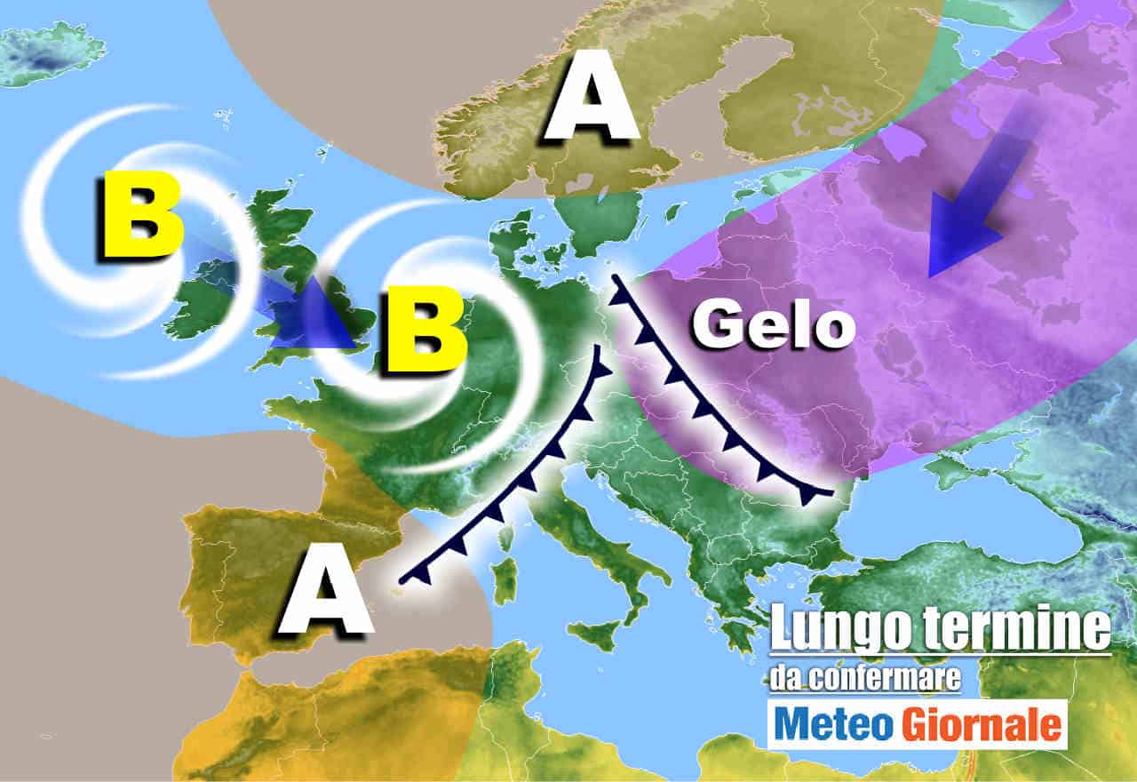 Meteo Italia nel lungo termine: arriverà l'INVERNO