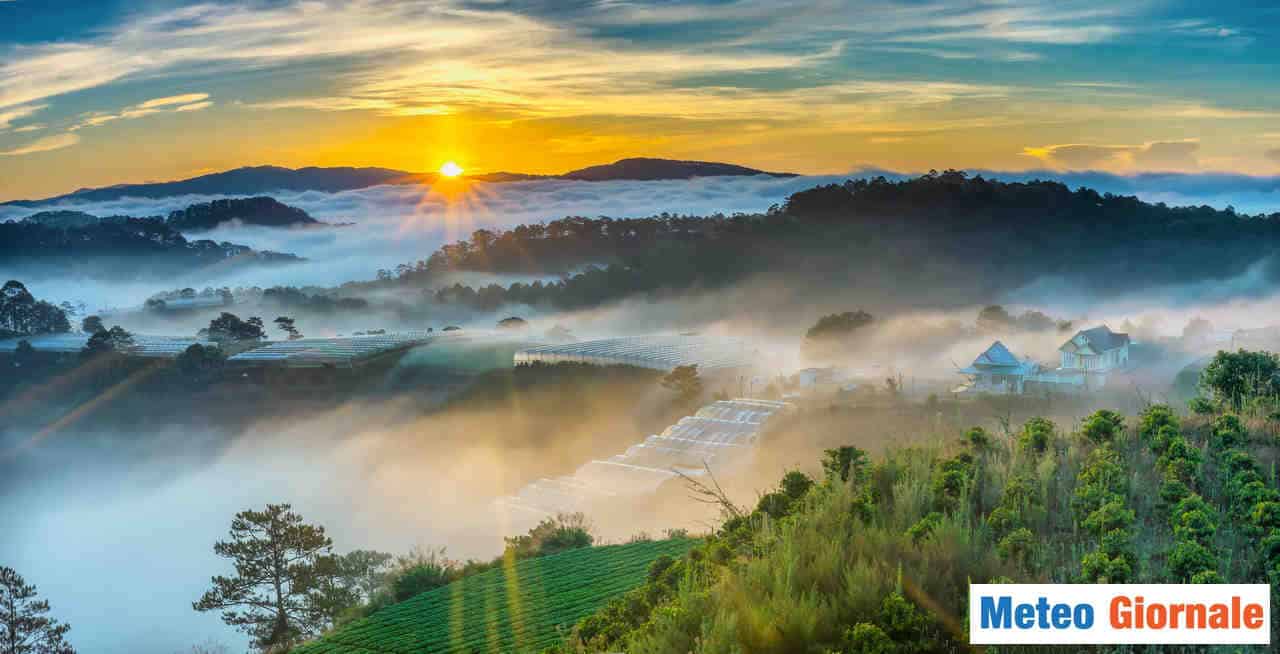 Alta pressione e nebbia, un binomio perfetto nella prossima settimana
