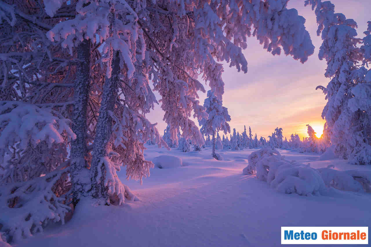 SUBITO la neve. Ormai, rapidamente verso l’Inverno. Ecco l'inizio