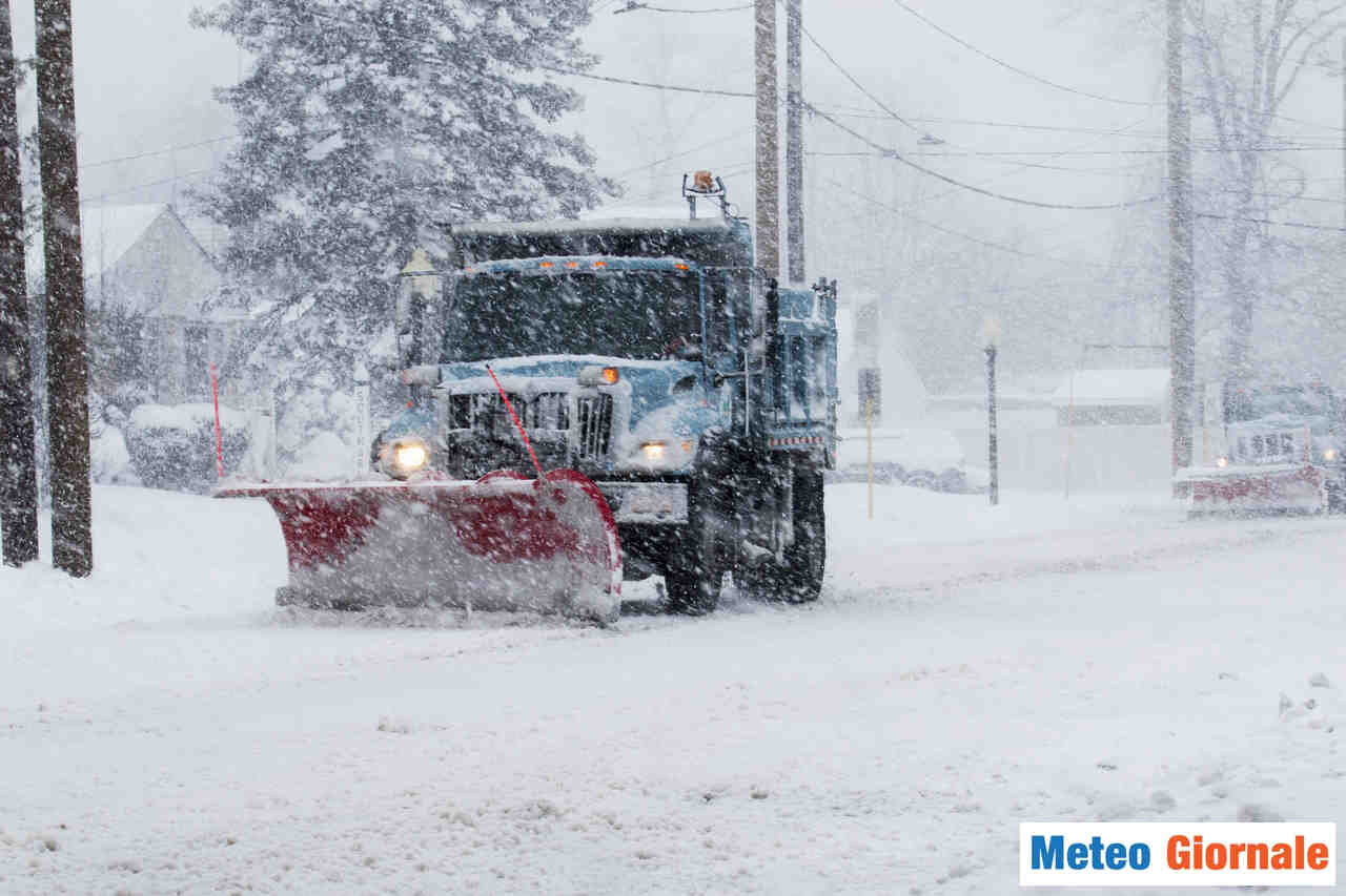Bufere di NEVE improvvise sull'Italia