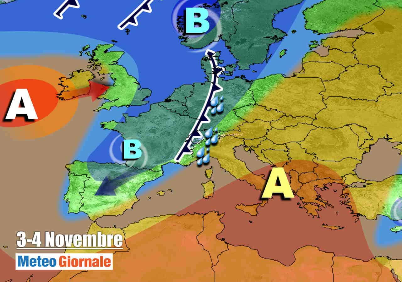 METEO 7 Giorni. Autunno in letargo, ma arriva qualche PIOGGIA. Previsioni