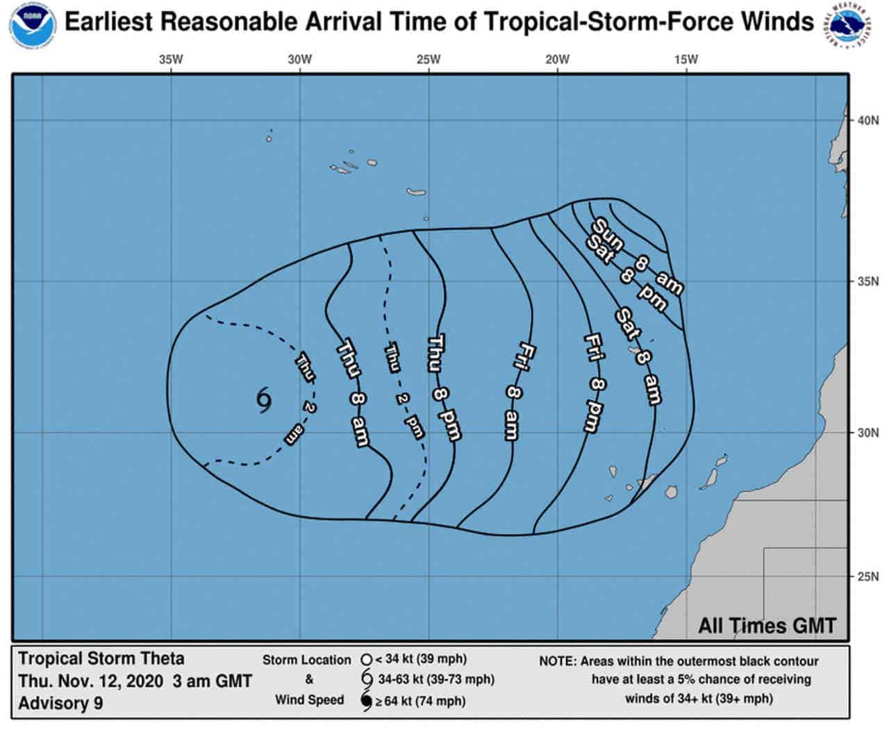 rotta tempesta tropicale 2