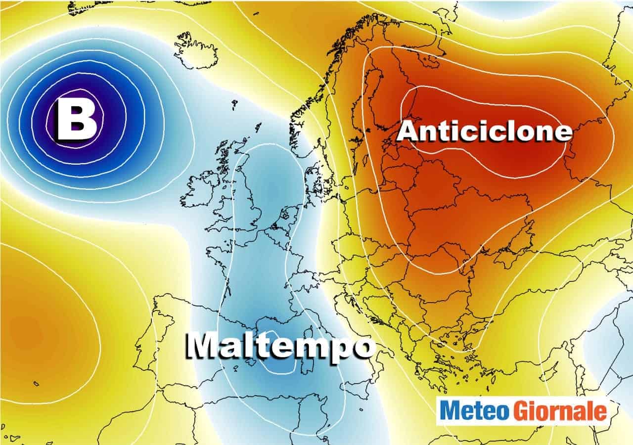 Tregua dal Maltempo rimandata. Forti perturbazioni dall'Oceano Atlantico