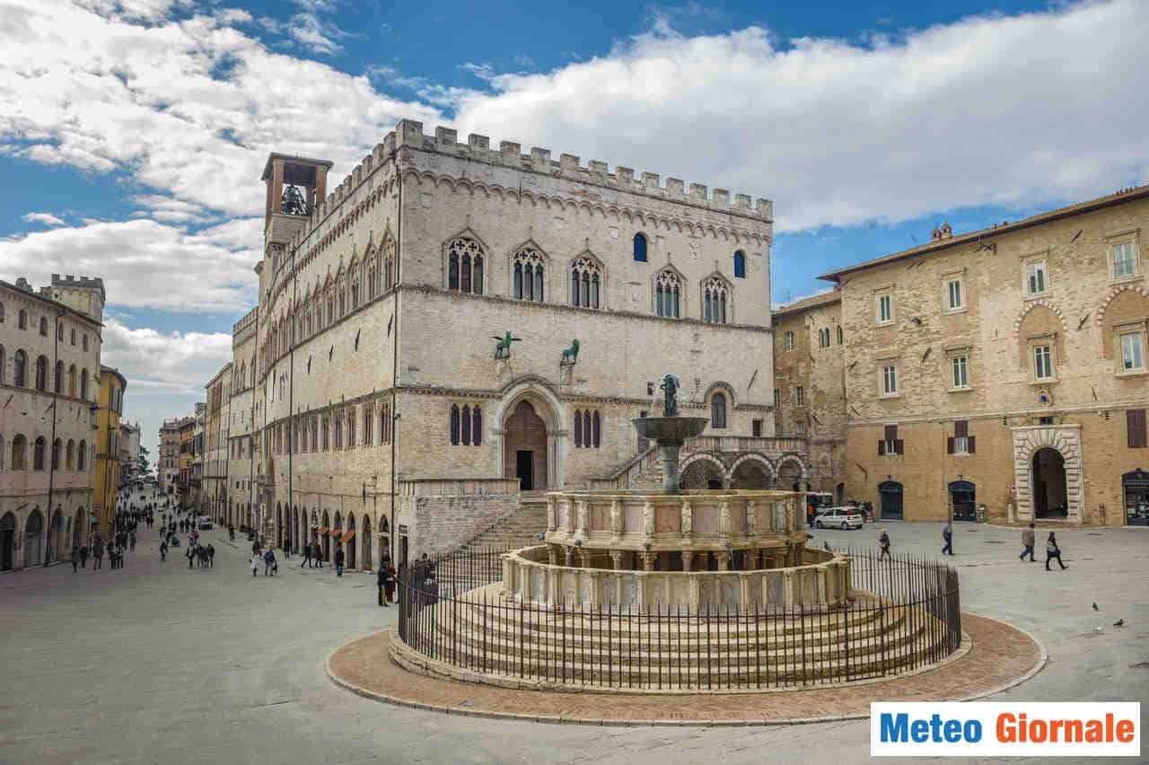 Meteo Perugia con sensibile peggioramento, freddo e ventoso