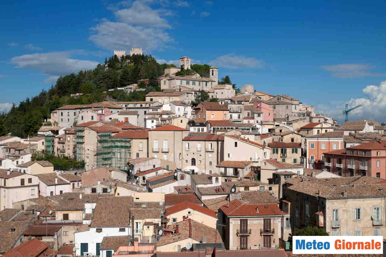 Meteo CAMPOBASSO peggiora da Natale. Fiocchi di neve