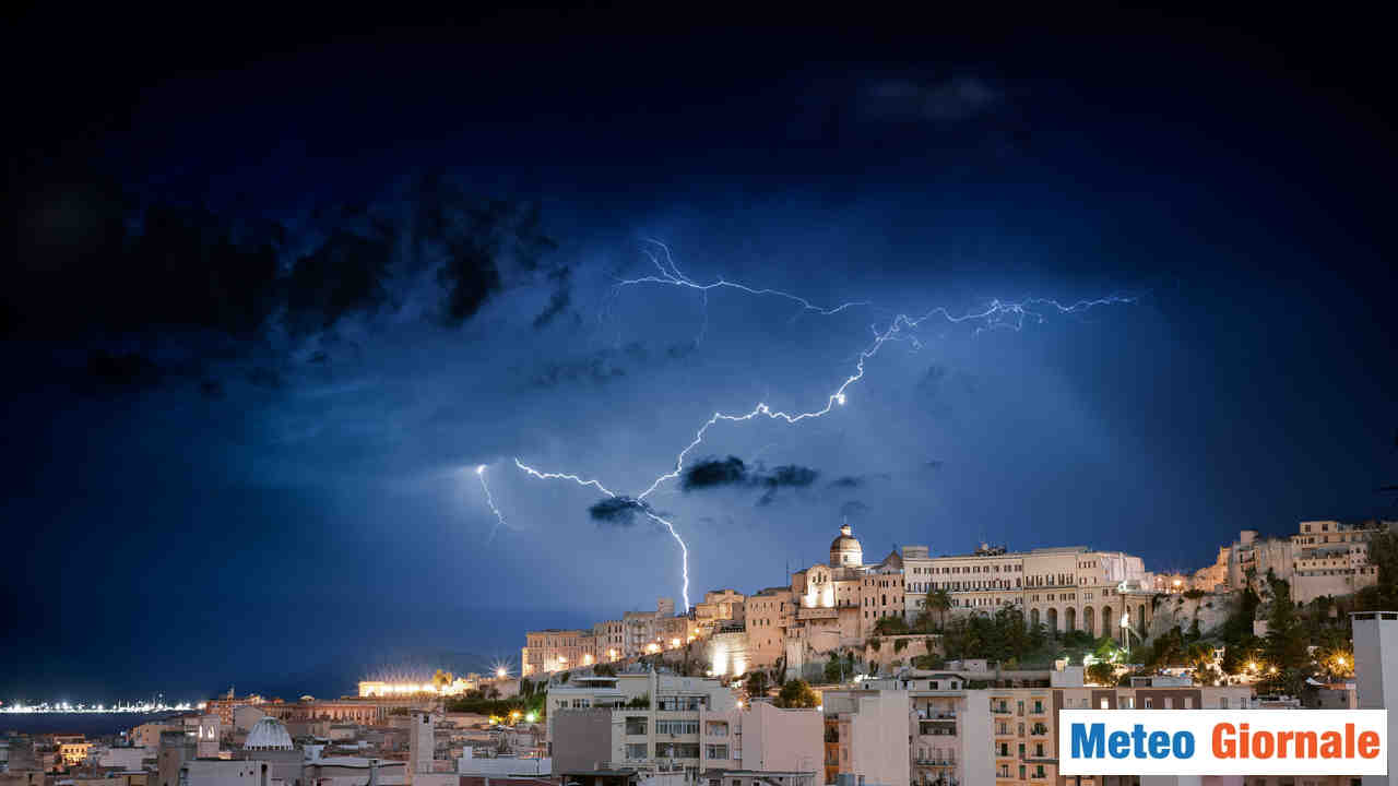 Meteo CAGLIARI: calo della temperatura, peggioramento