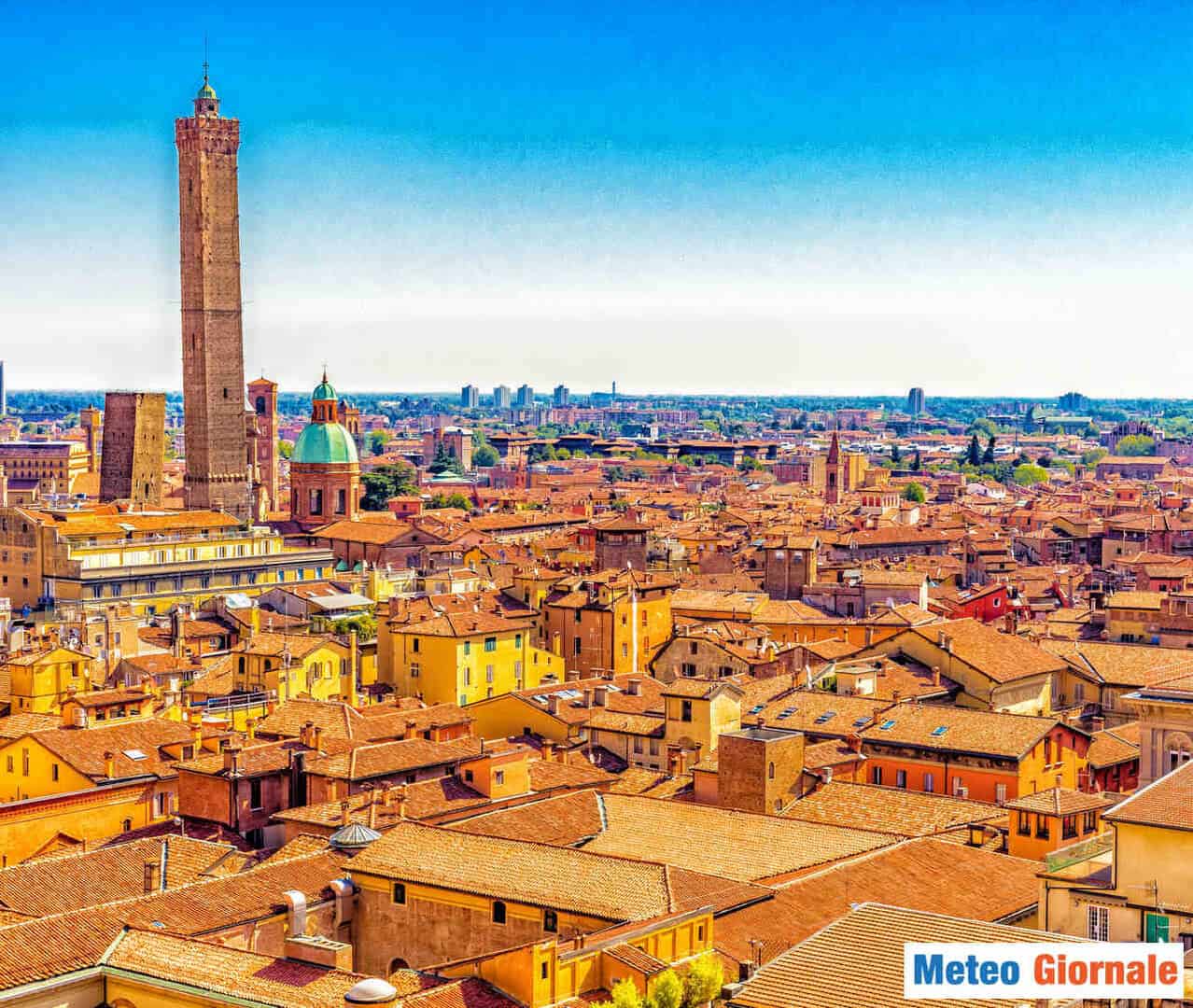 Meteo Bologna, sensibile peggioramento con brusco calo della temperatura