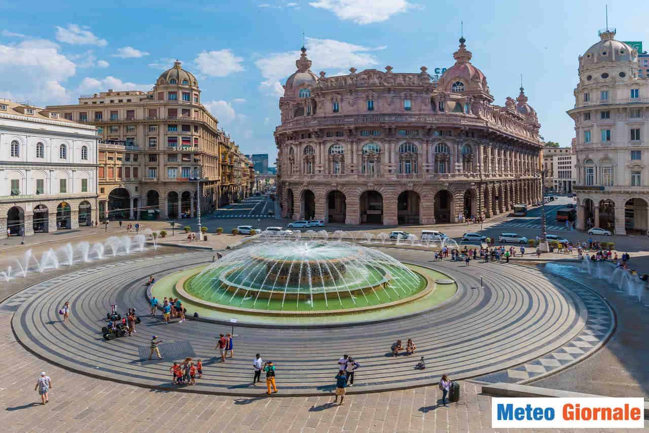 Meteo Genova con sensibile peggioramento e forte abbassamento della temperatura