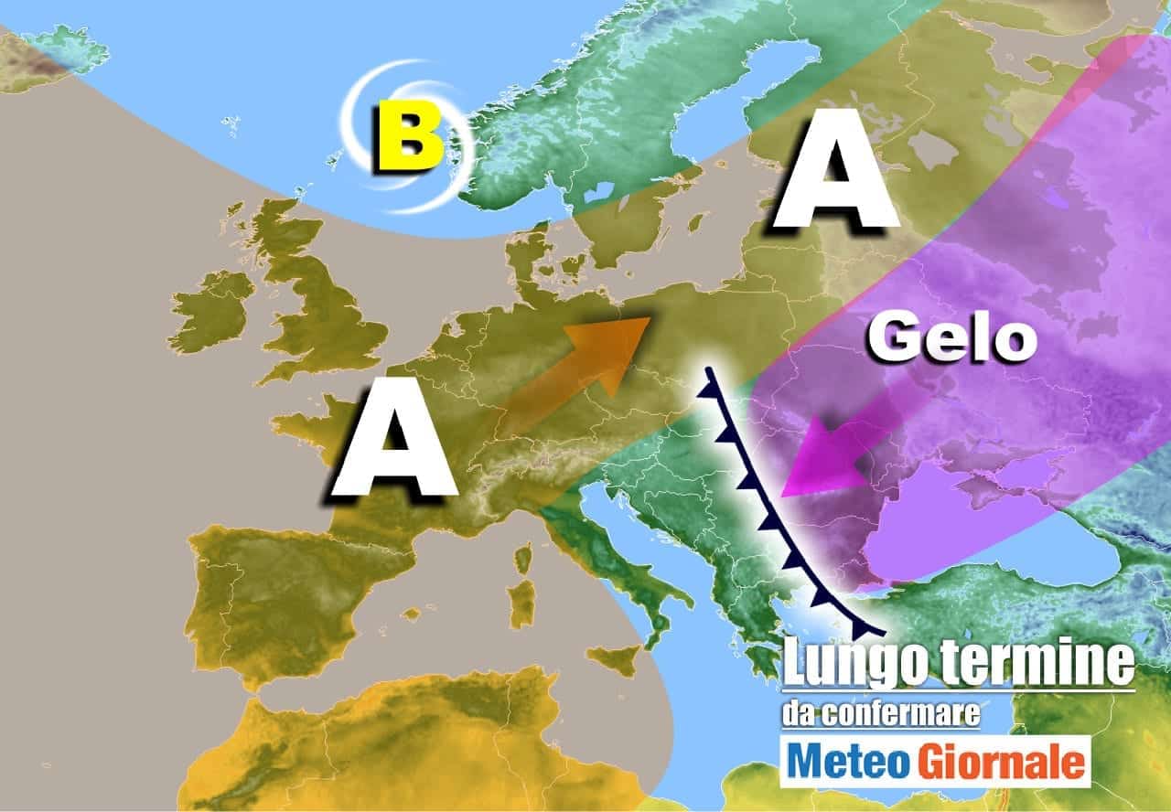 Meteo Italia nel lungo periodo: ipotesi freddo anche per NATALE