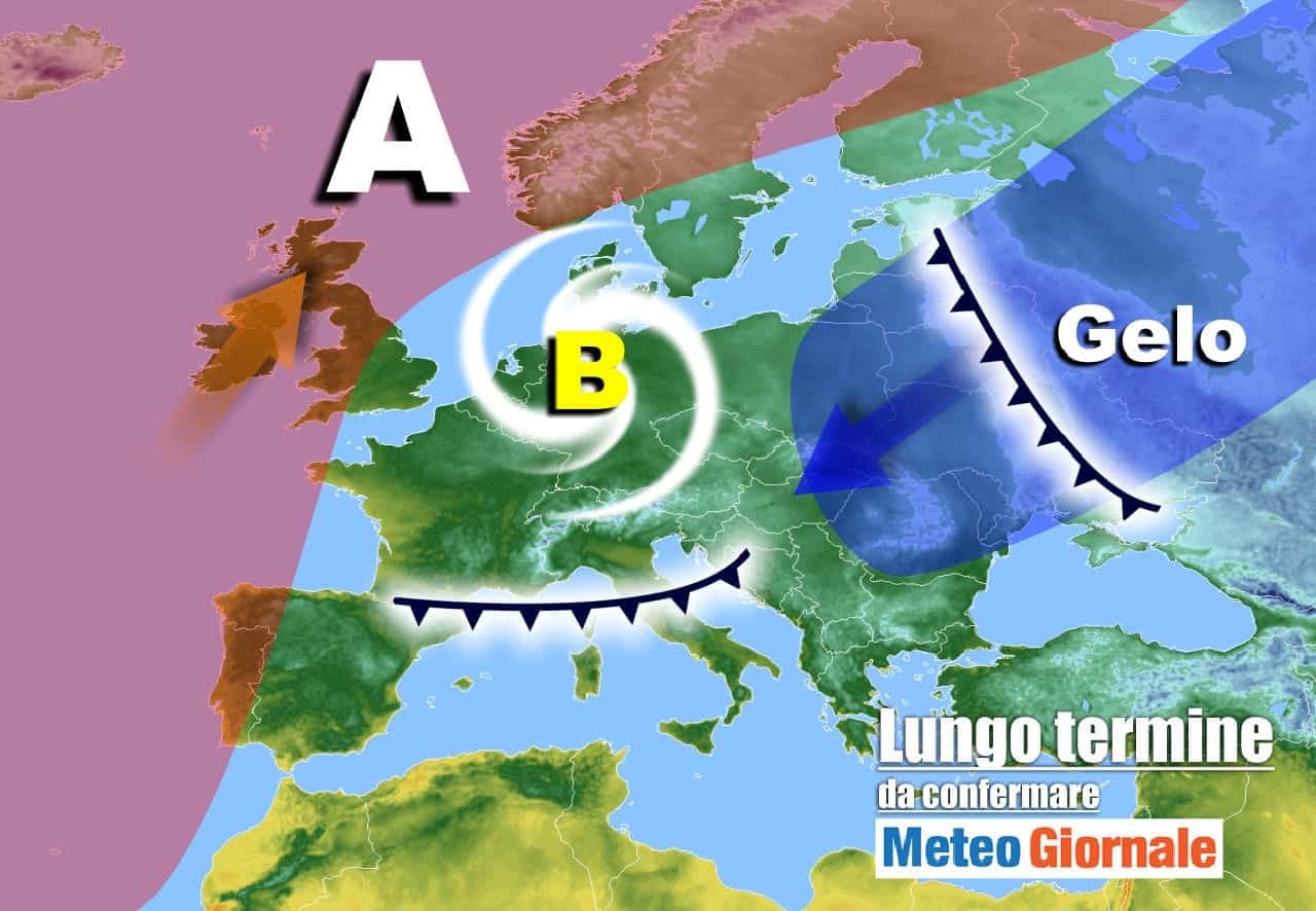 Meteo Italia al 15 Gennaio: FREDDO, NEVE da Inverno