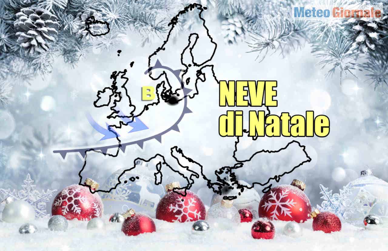 Bianco Natale? In mezza Europa sì, e in Italia vedremo. Nel frattempo peggiorerà